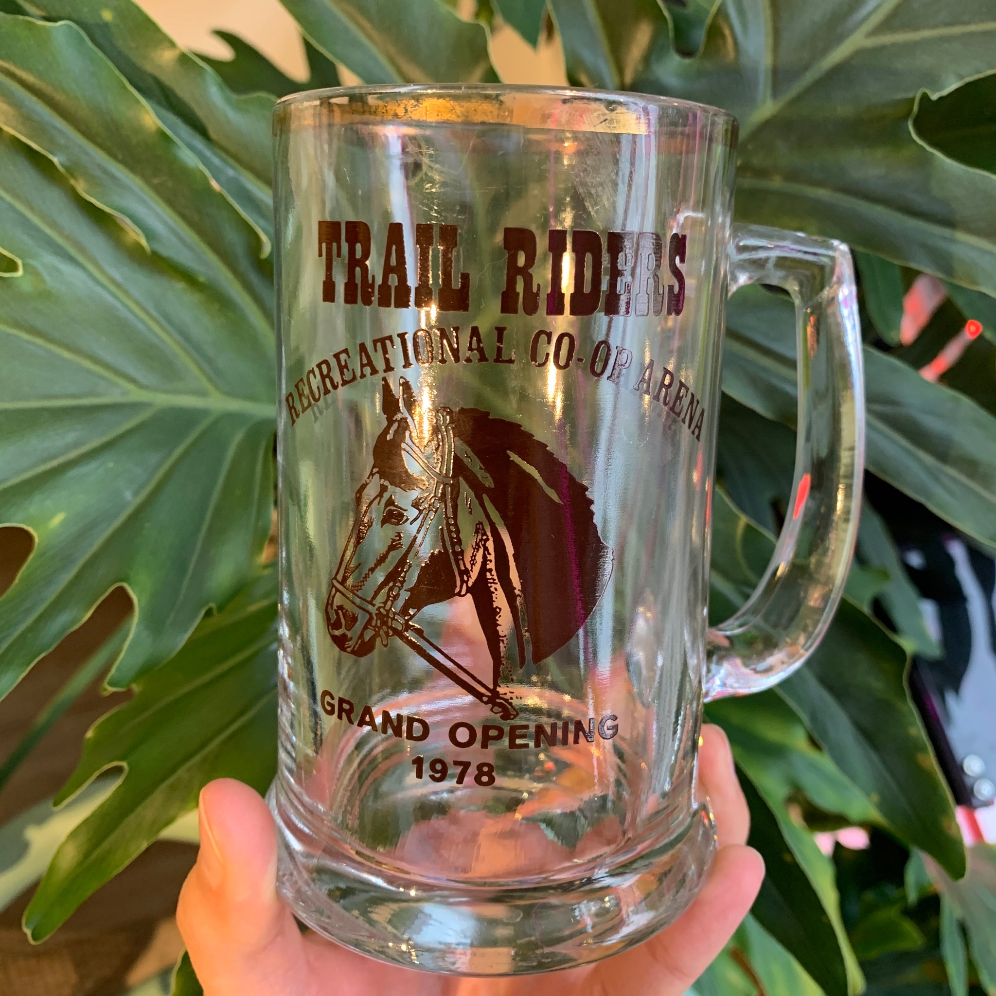 Trail Riders Glass Mug