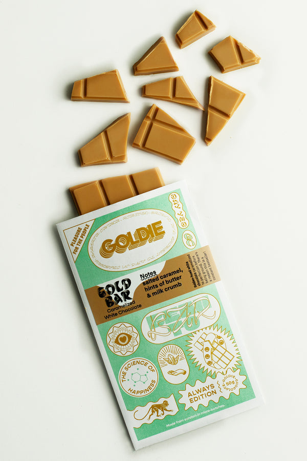Gold Bar (50g) - Goldie Chocolate