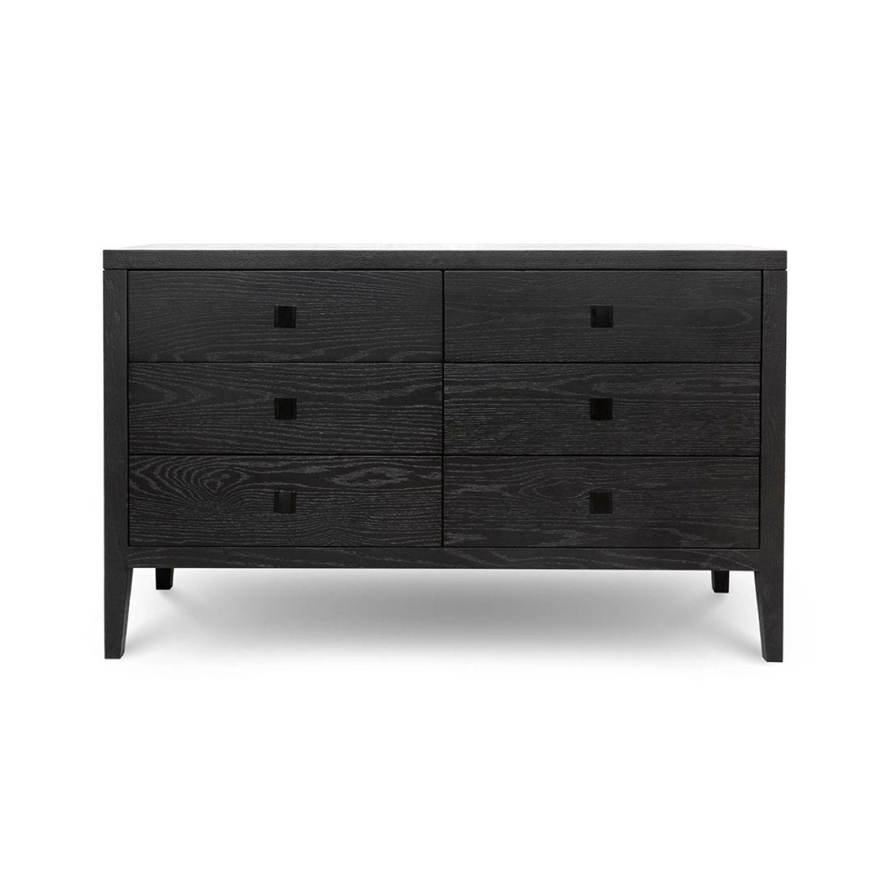 Hara 6 Drawer Dresser - Black