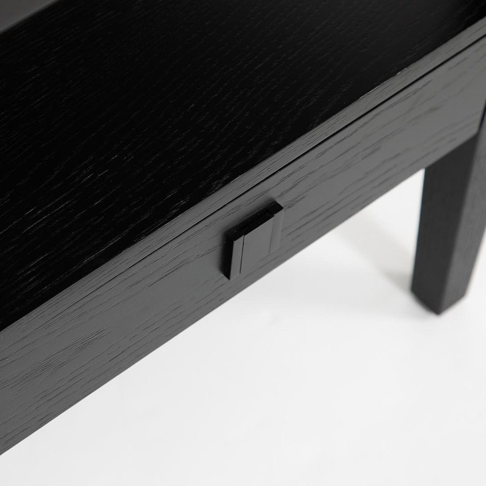 Hara 1 Drawer Accent Table | Black