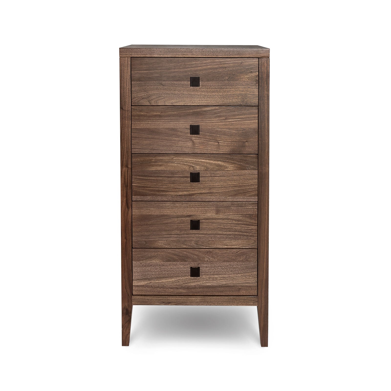 Hara 5 Drawer Tall Dresser - Frozen Walnut