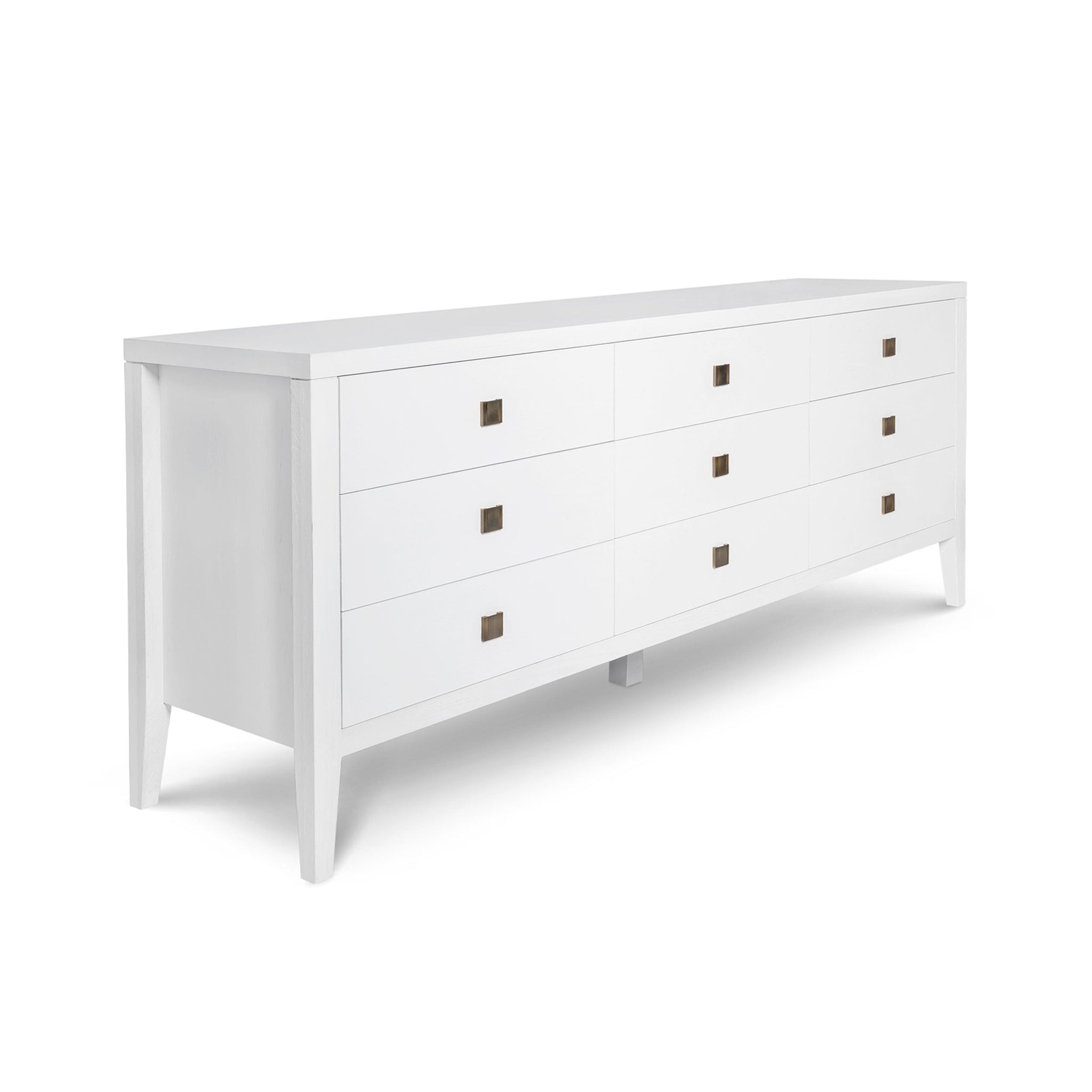 Hara 9 Drawer Dresser - White