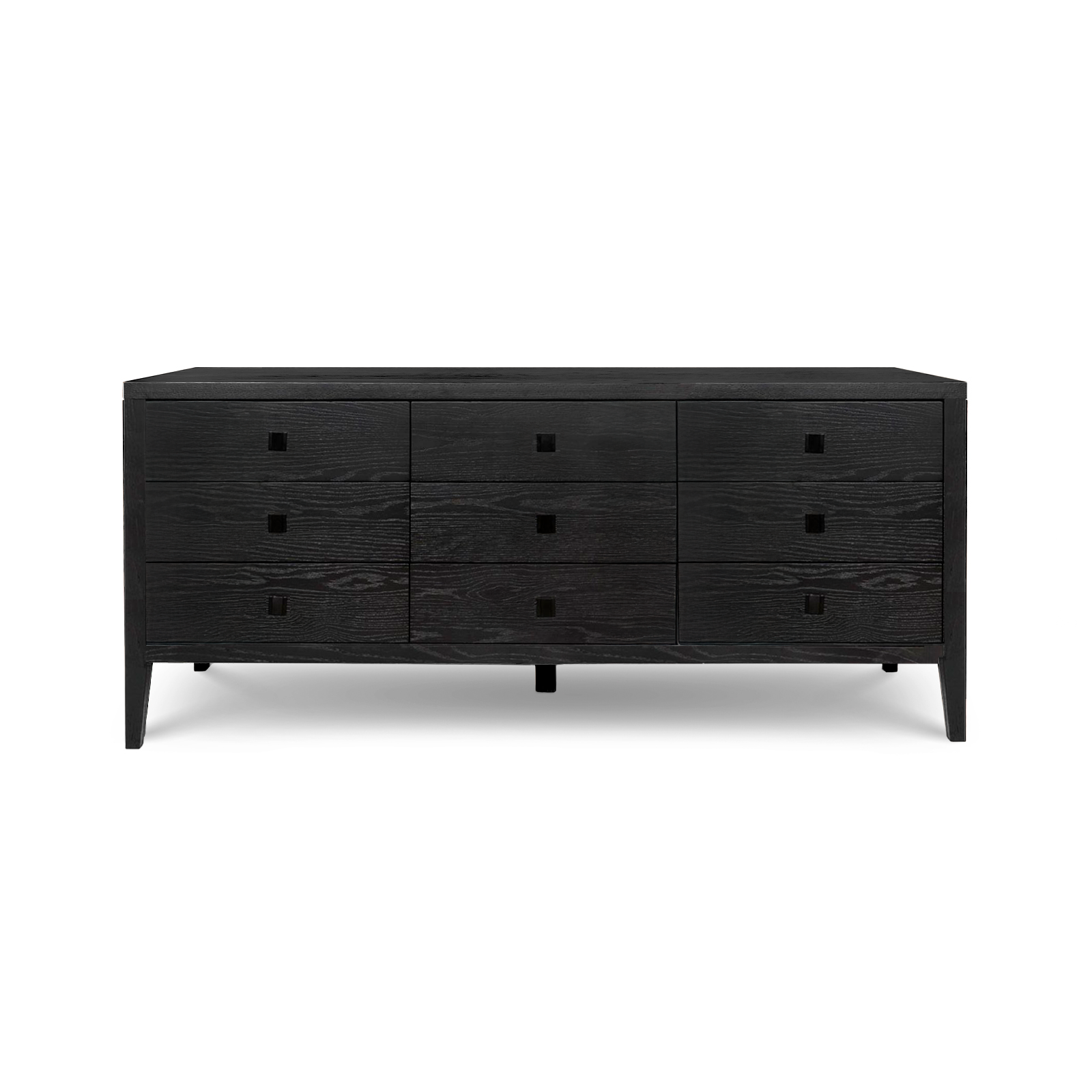 Hara 9 Drawer Dresser - Black