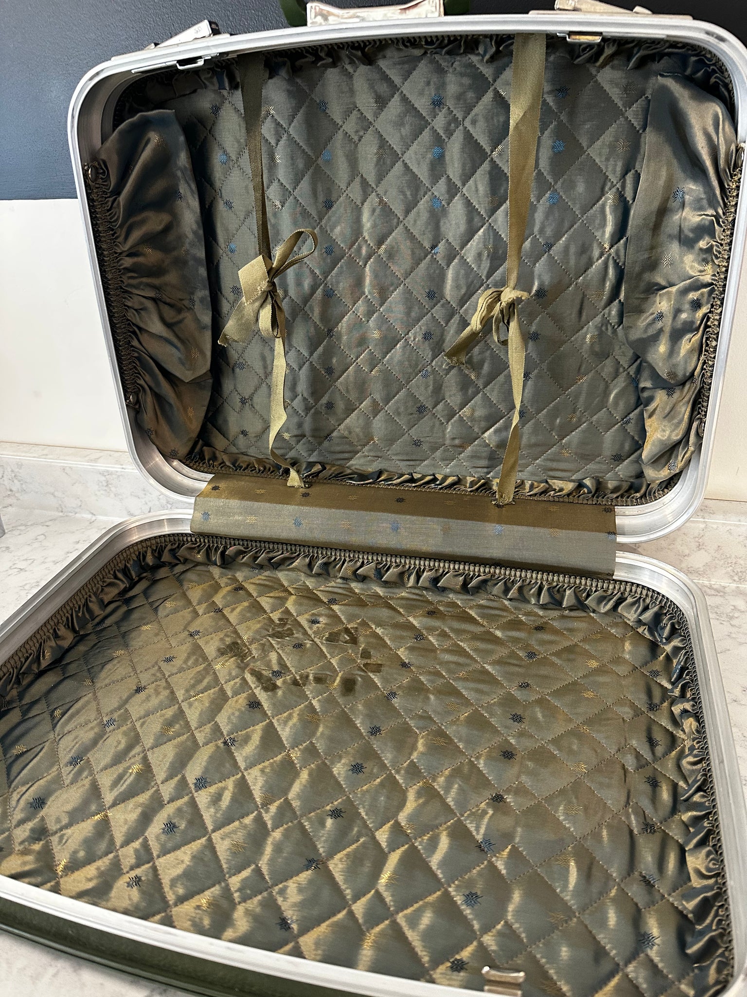 Olive Green Suitcase