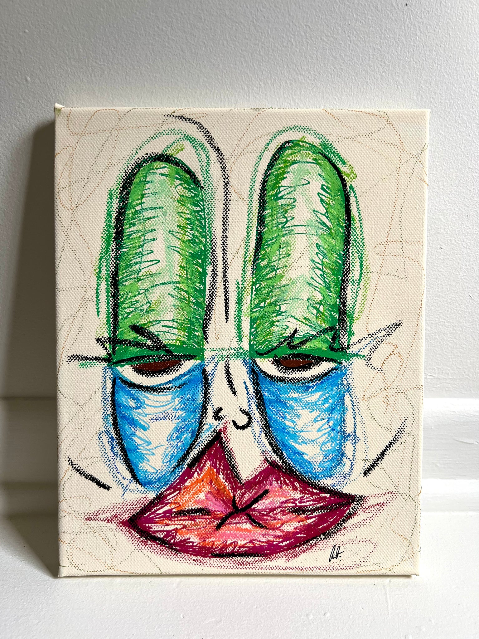 “Visage 3” by Abriana Fortugno