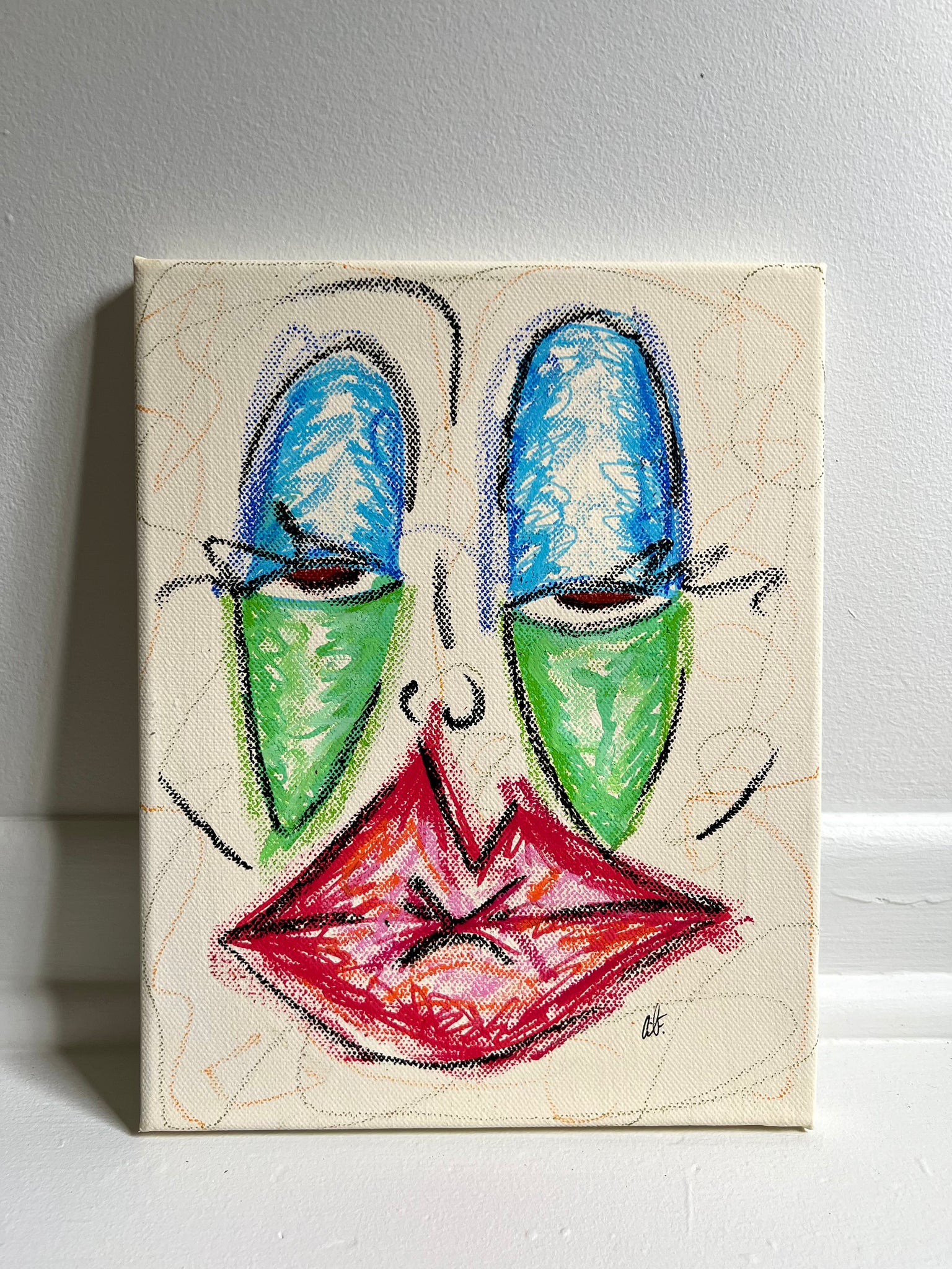 “Visage 2” by Abriana Fortugno