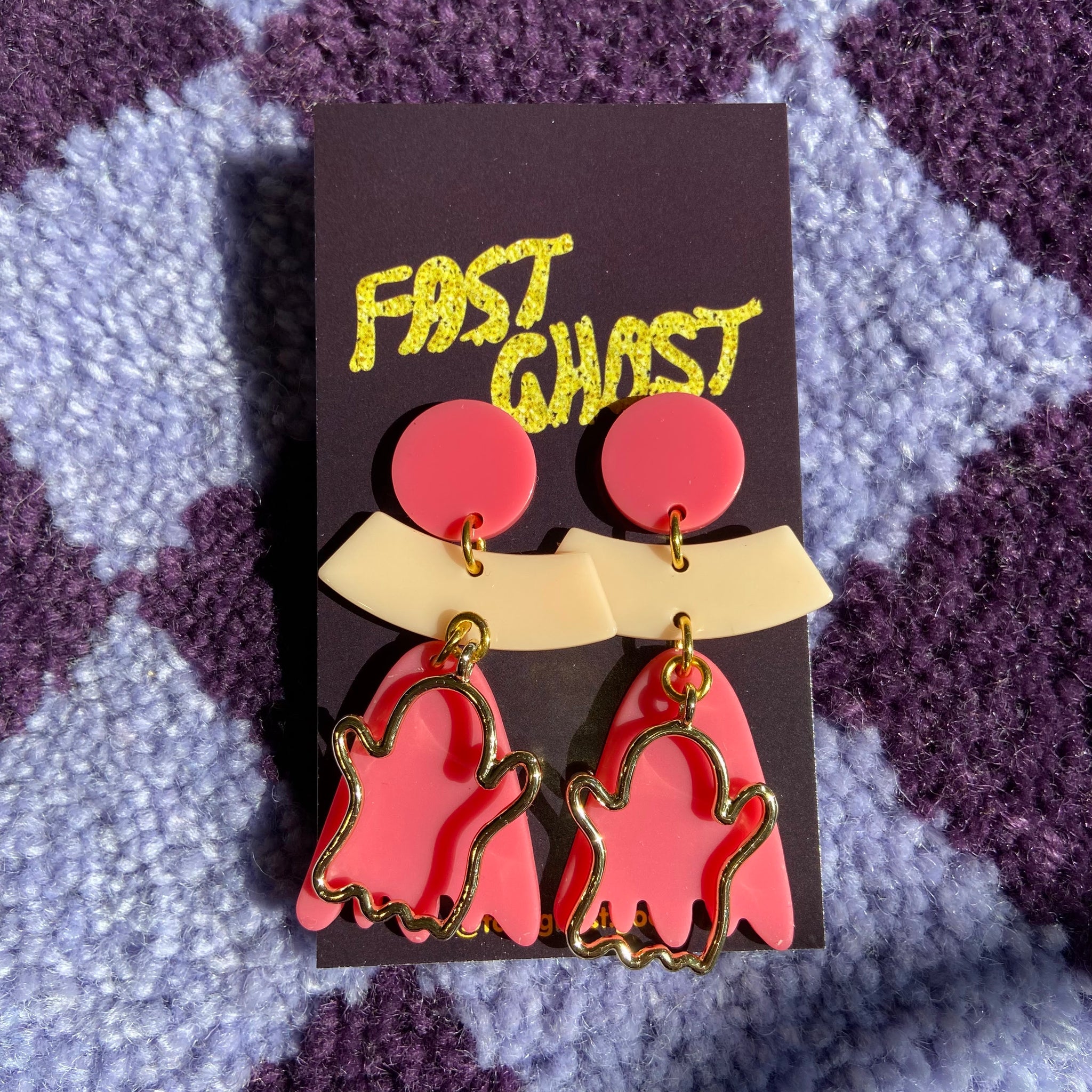 "Ghosties with the Mosties" Earrings