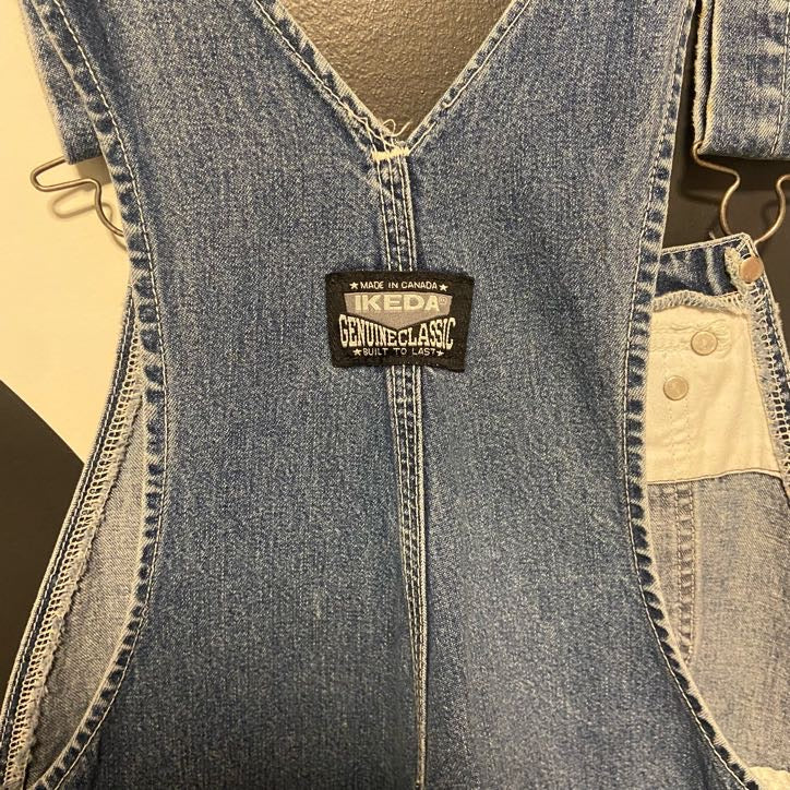IKEDA Denim Carpenter Overalls- M