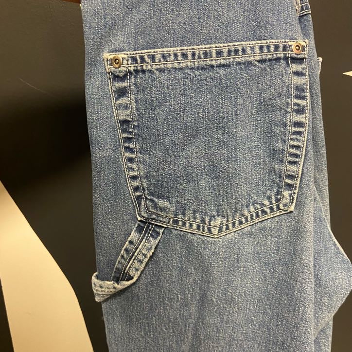 IKEDA Denim Carpenter Overalls- M