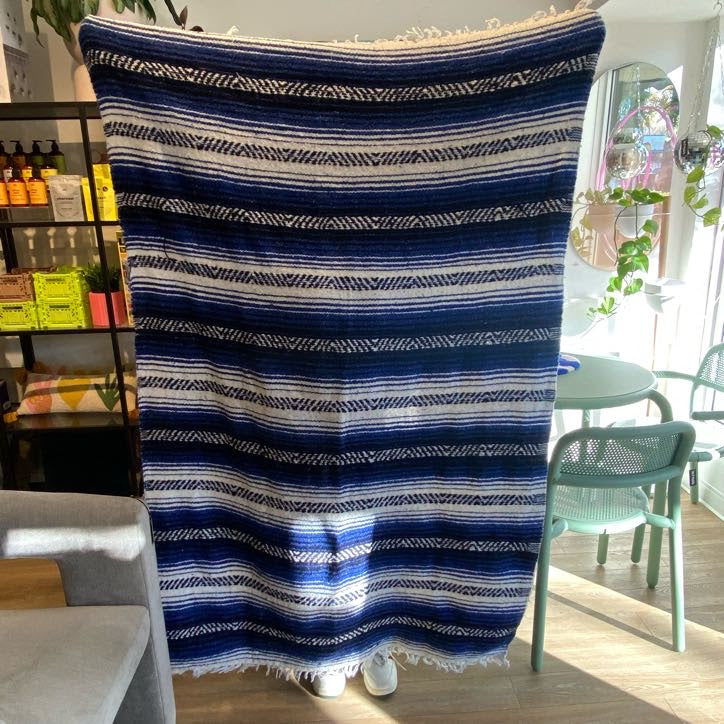 Mexican Cotton Throw Blanket