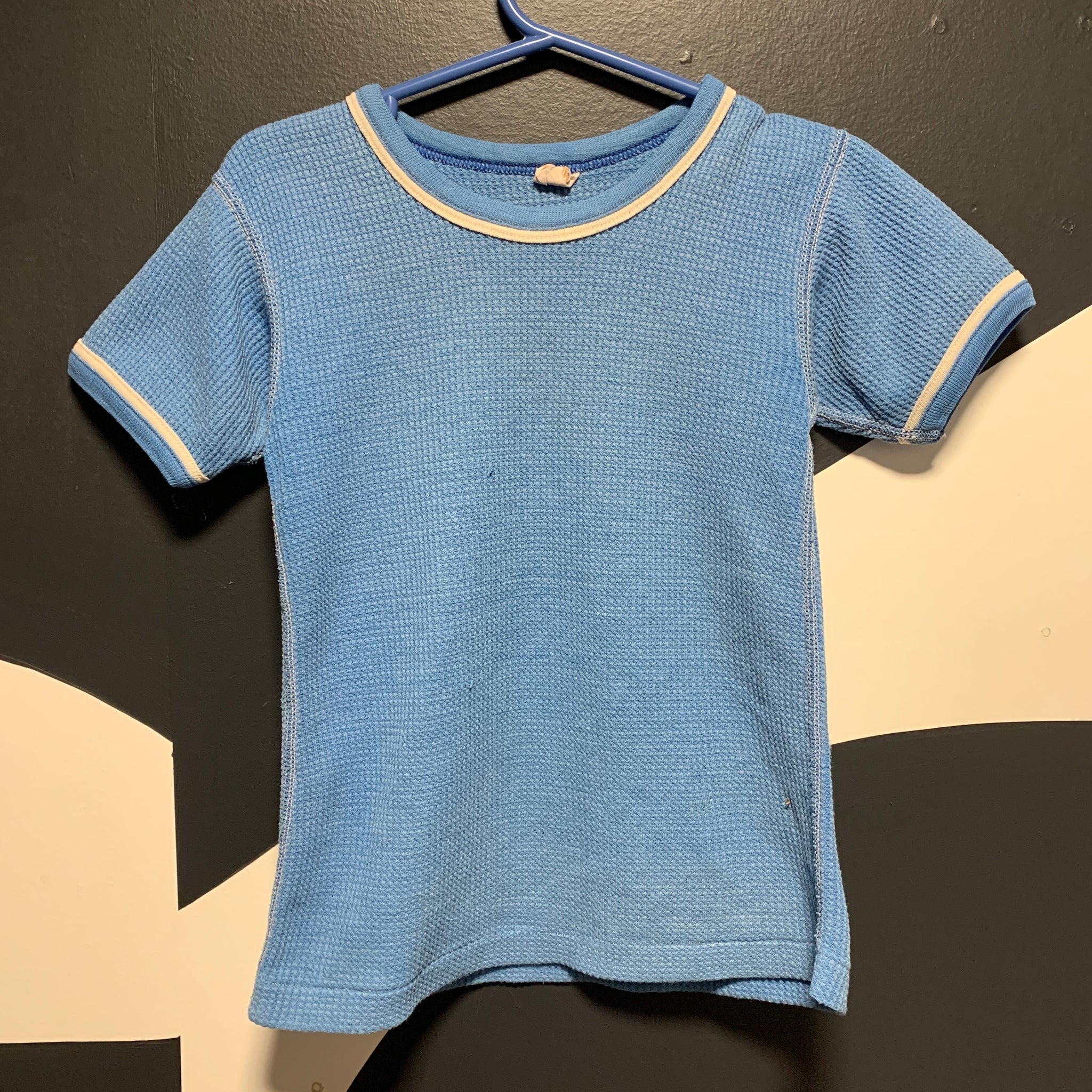 Kids Sky Blue Waffle Knit | 4-6