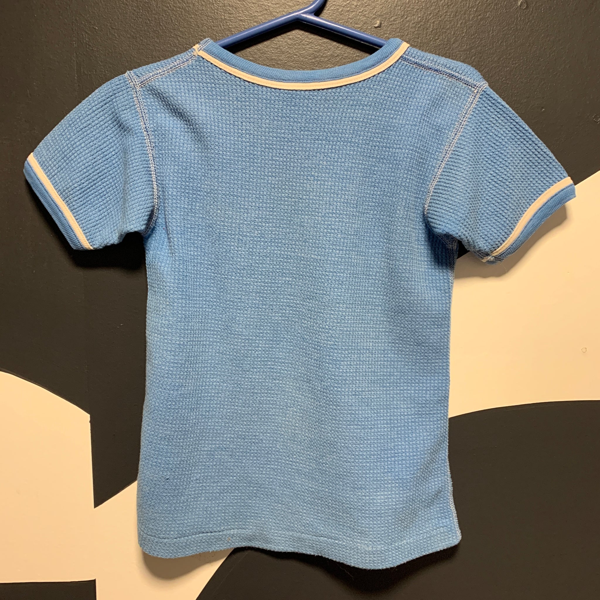 Kids Sky Blue Waffle Knit | 4-6