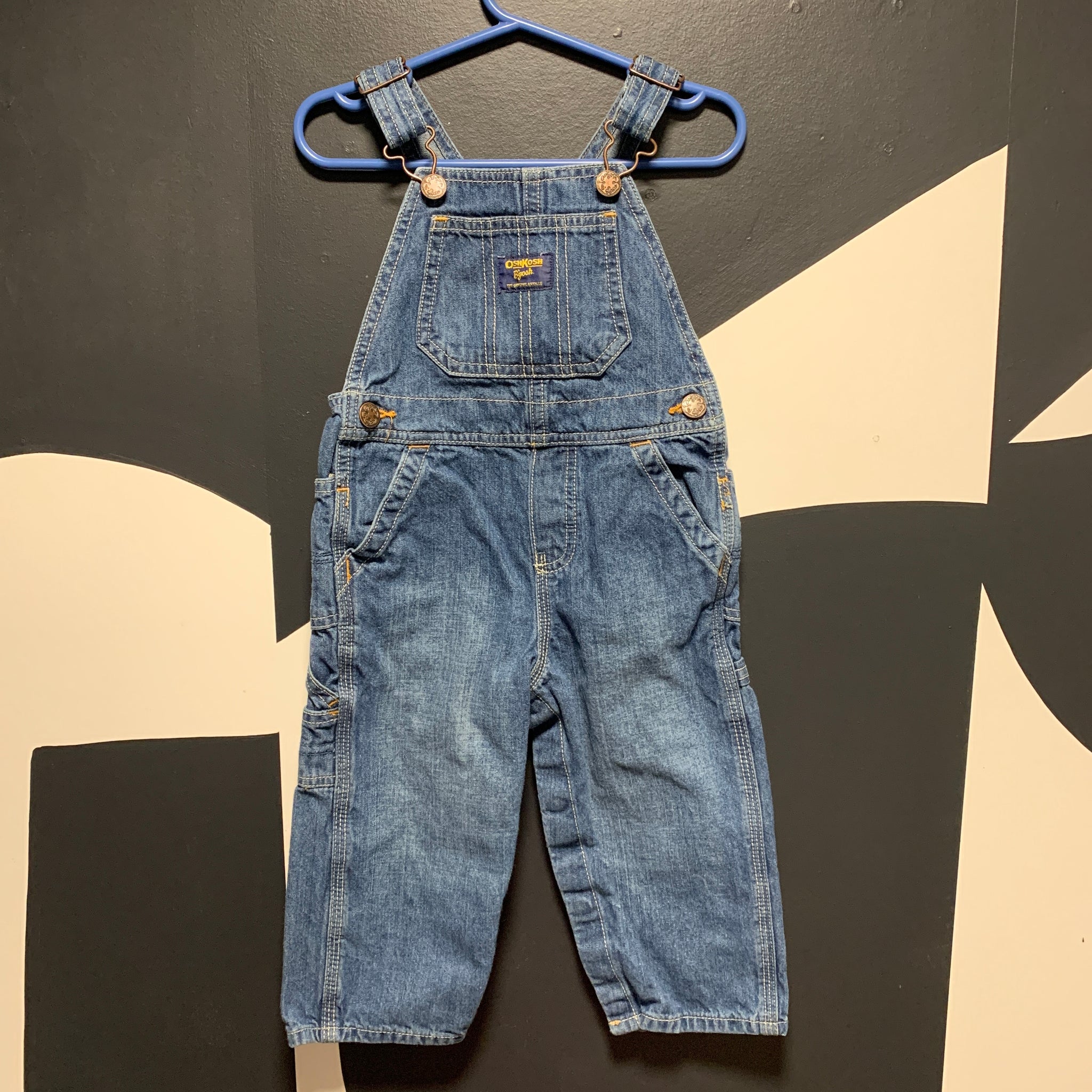OshKosh B'gosh Denim Overalls | 12-24M
