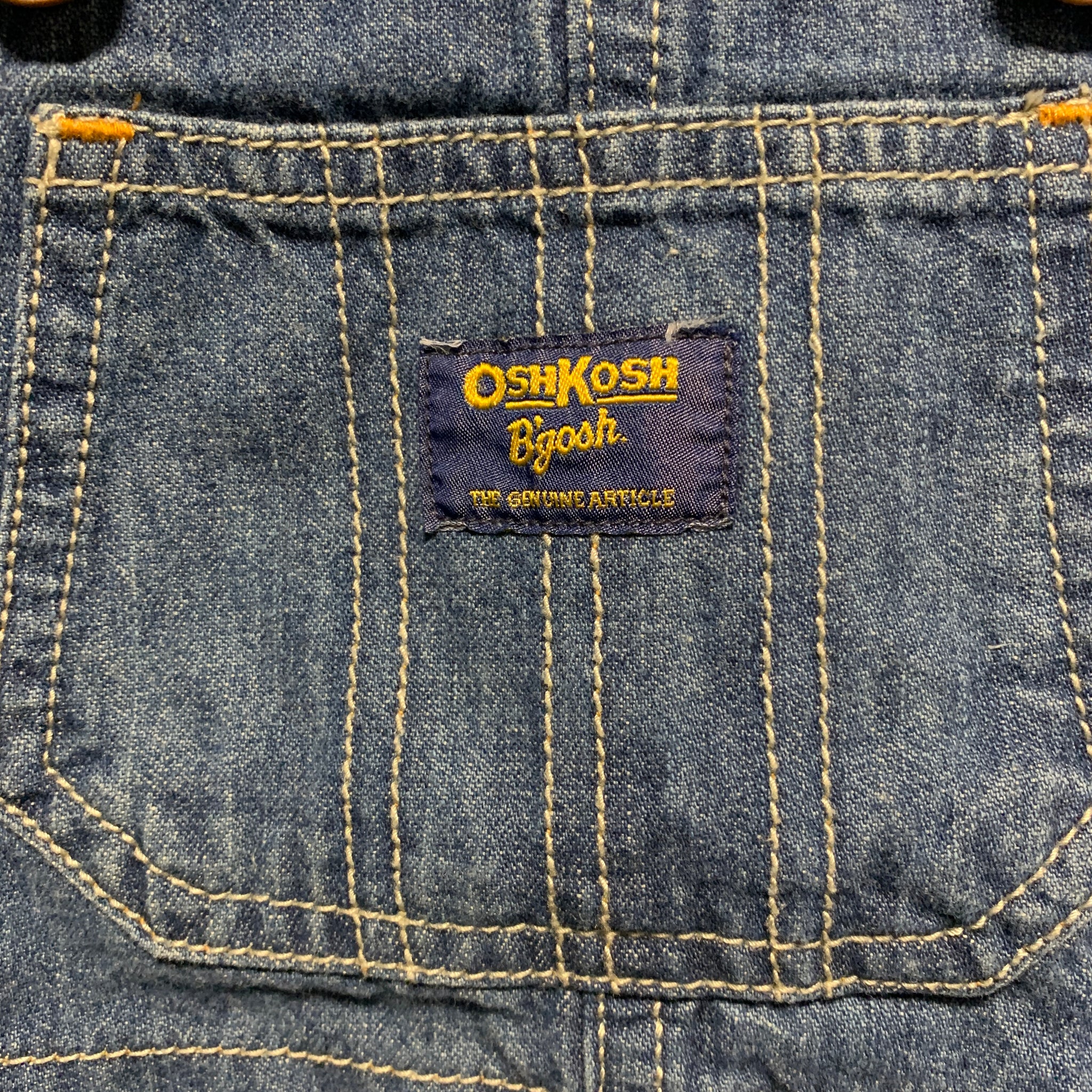 OshKosh B'gosh Denim Overalls | 12-24M