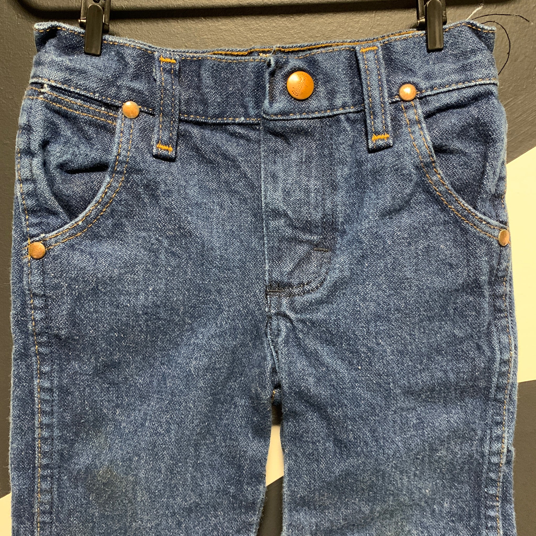 Children's Dark Wash Wranglers  | 12- 2