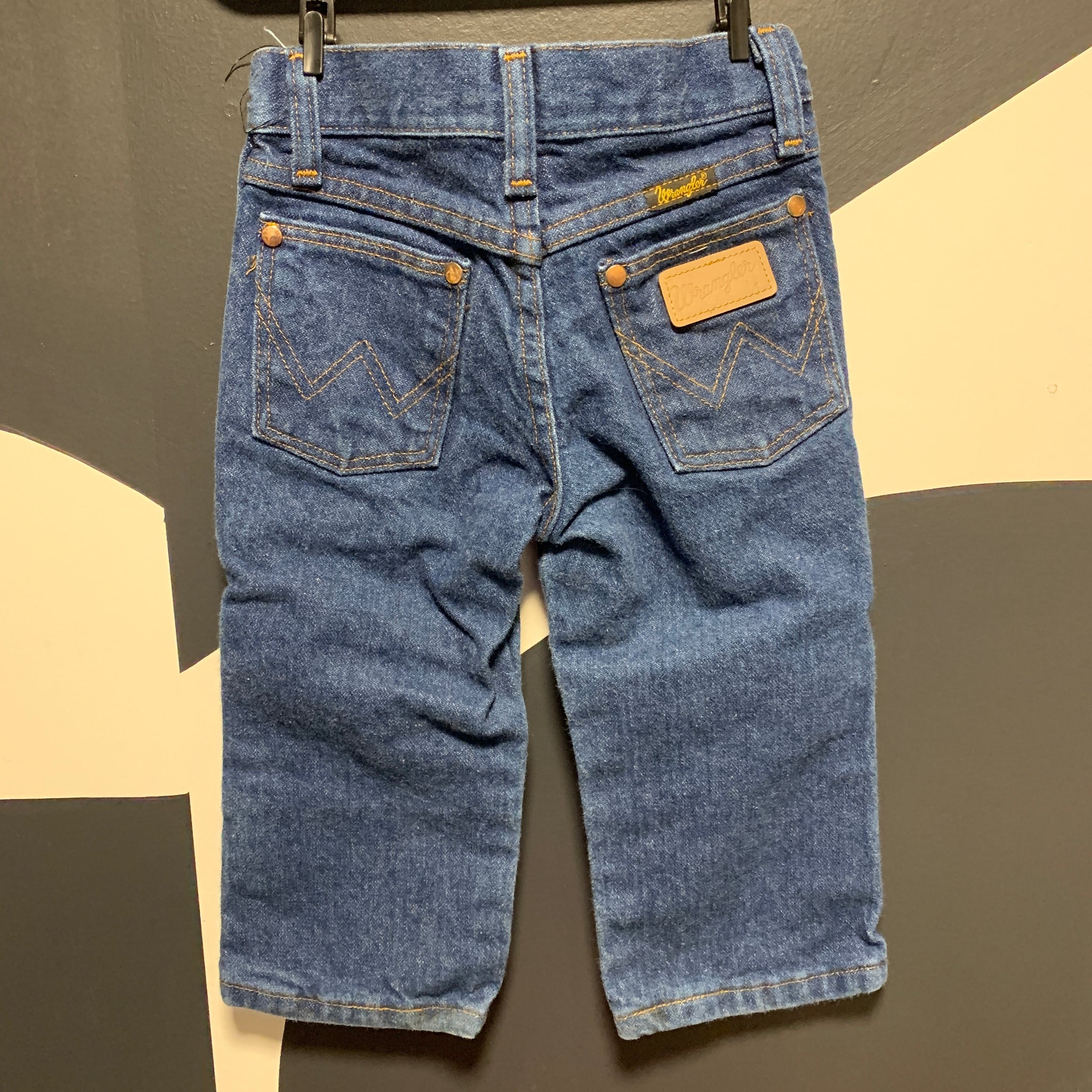 Children's Dark Wash Wranglers  | 12- 2