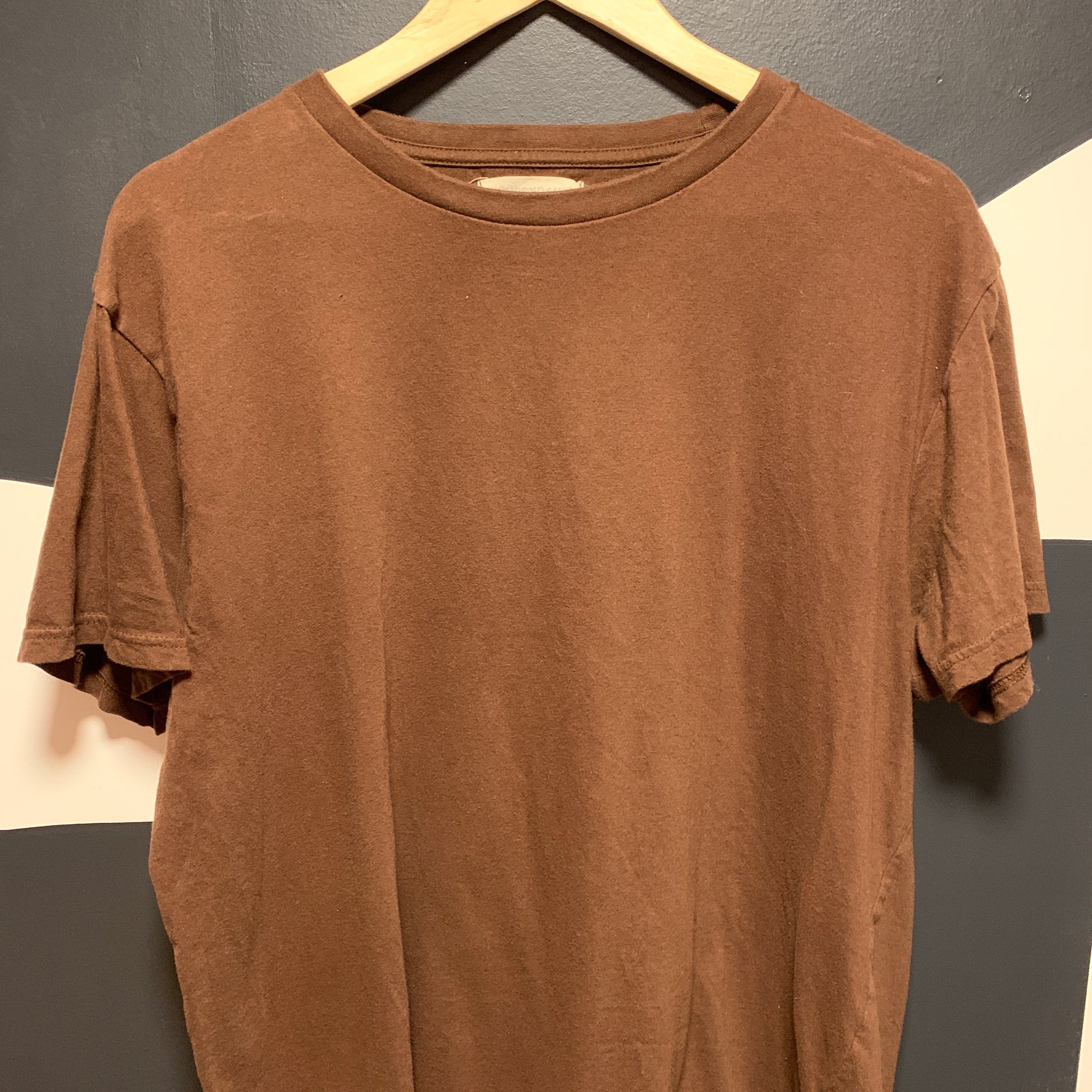 Chocolate Brown Tee | L