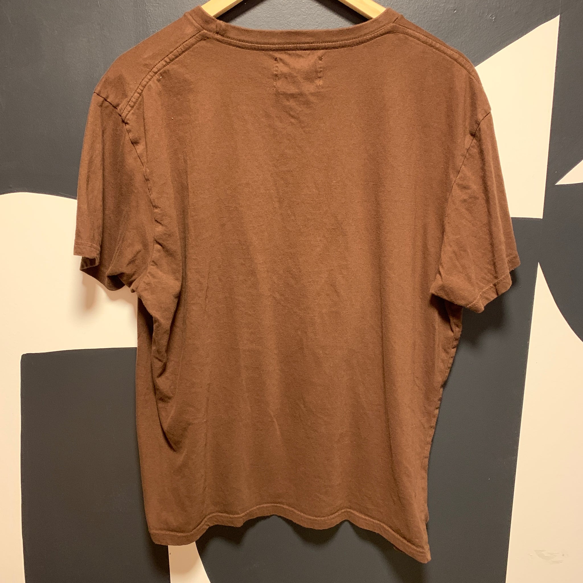 Chocolate Brown Tee | L