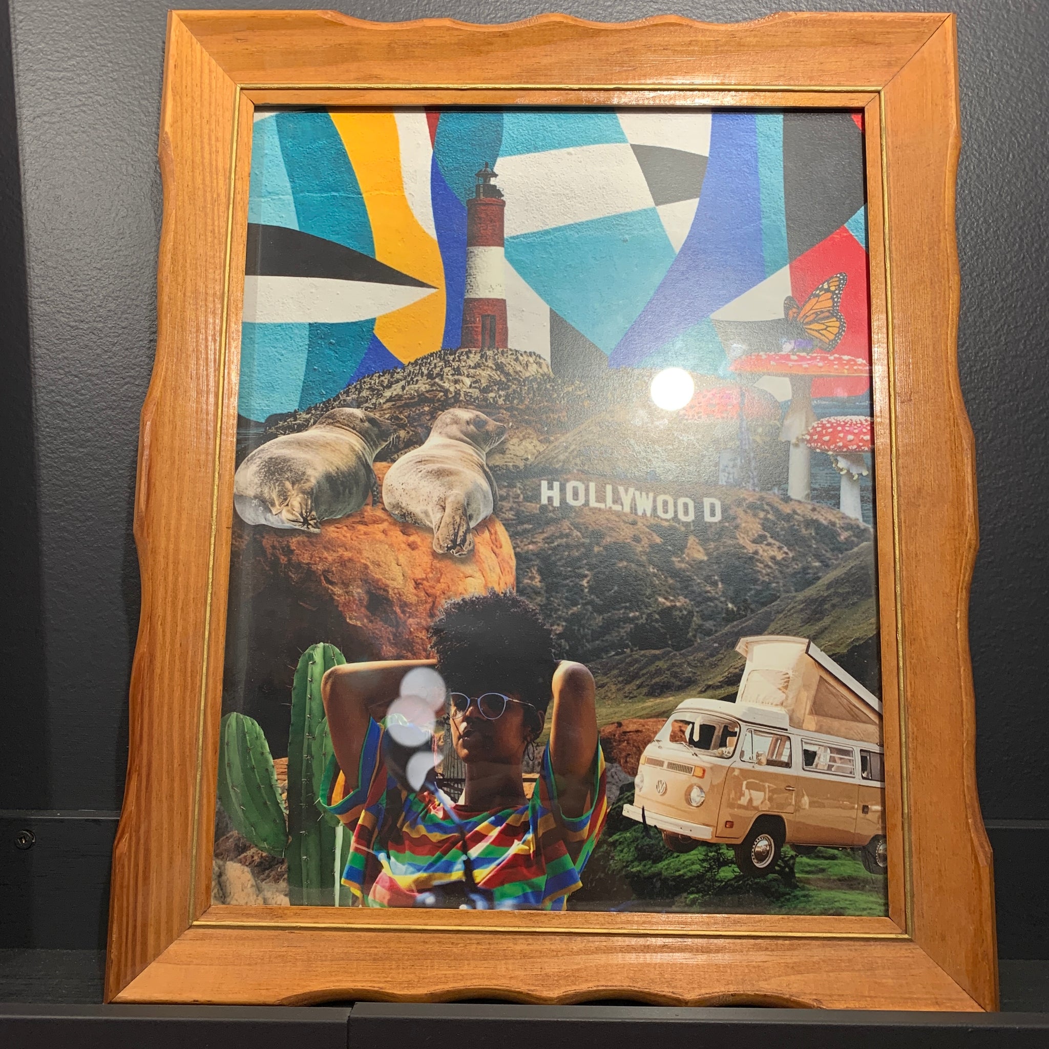 Framed Hollywood Print By Miranda Van Young