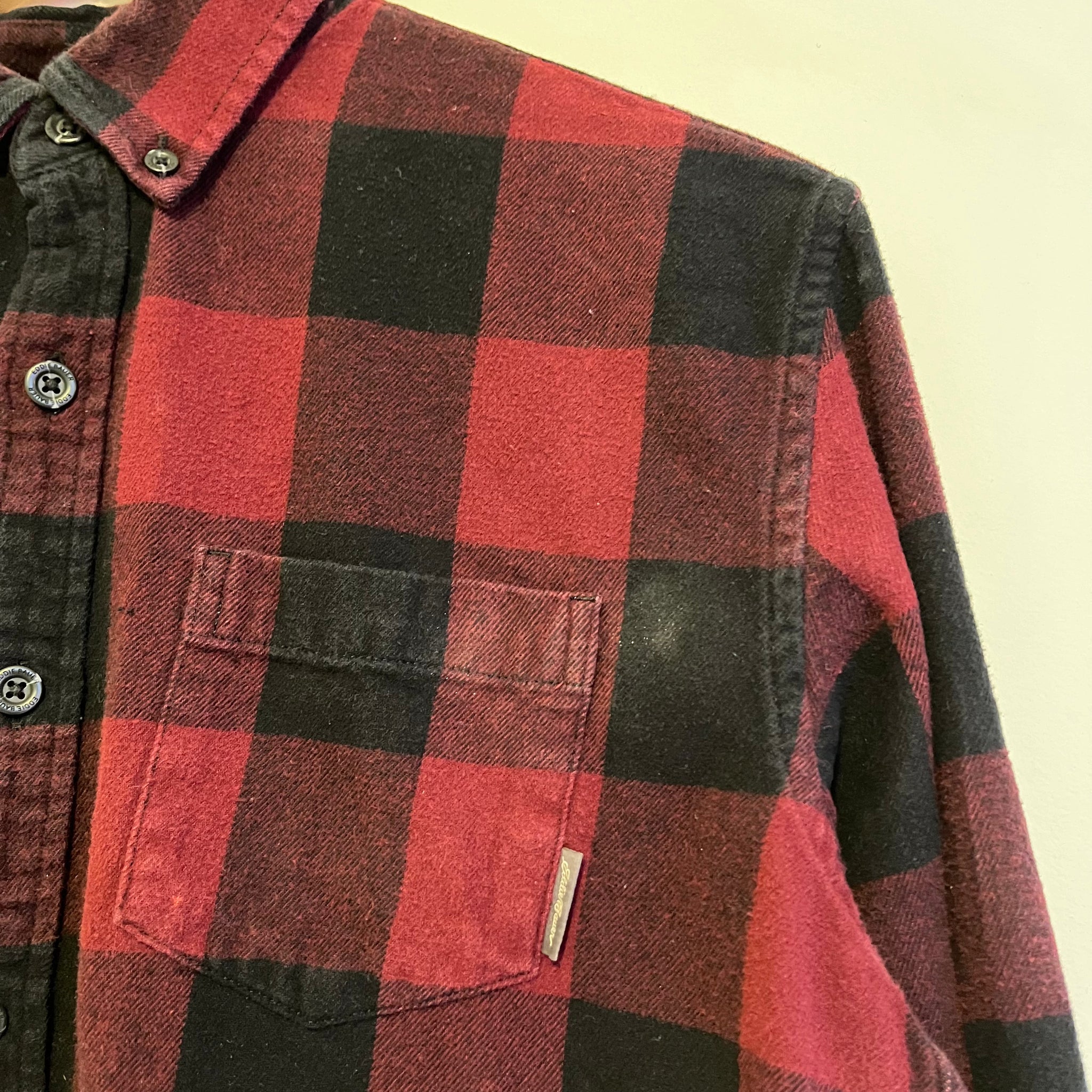 Burgundy Flannel | L