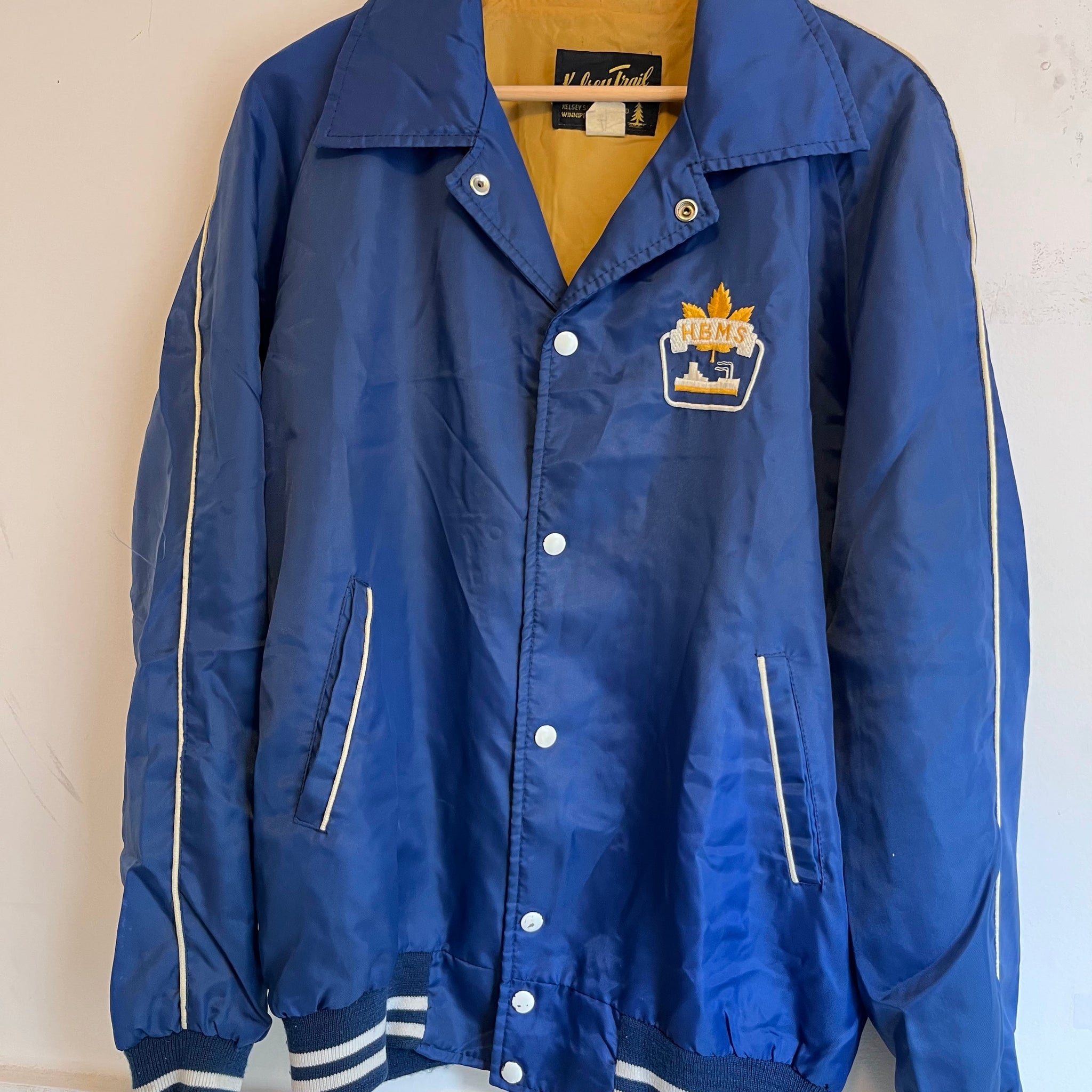 HBMS Cobalt Varsity Jacket | M