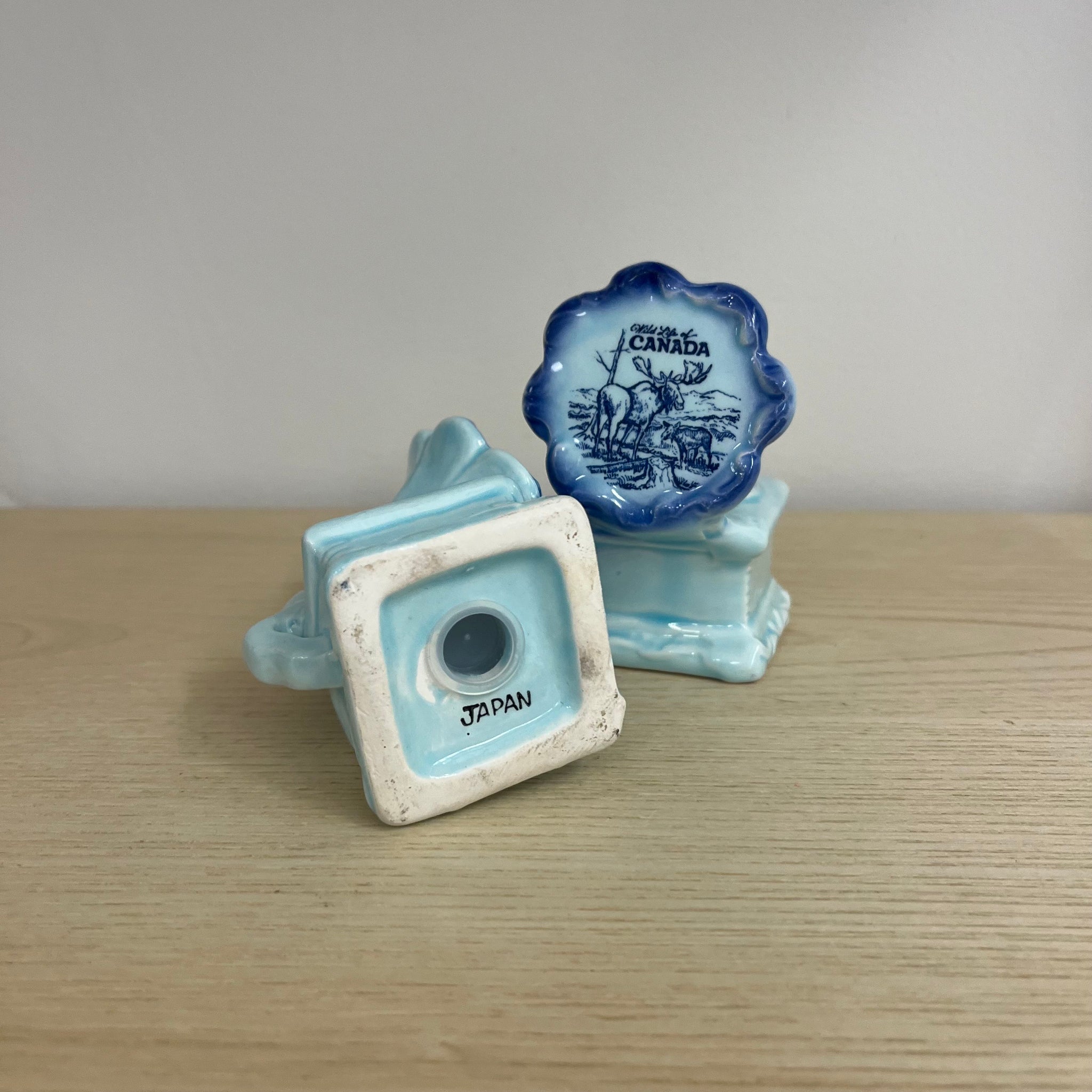 Gramophone Salt & Pepper Shakers
