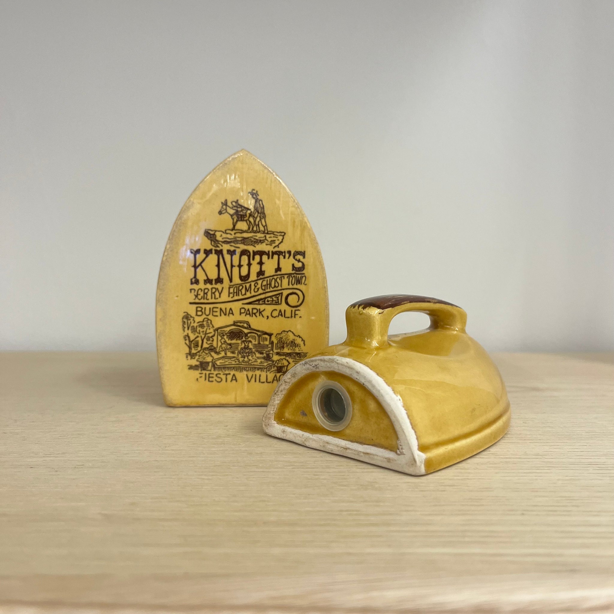 Knott's Iron Salt & Pepper Shakers