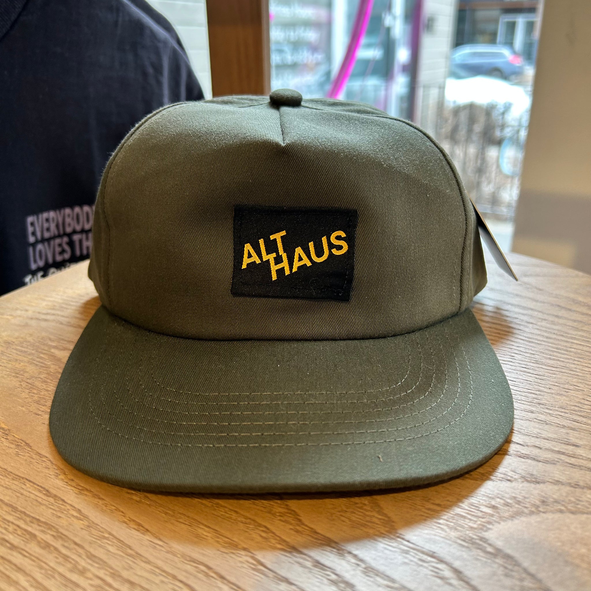 Alt Haus Logo Snapback | Olive