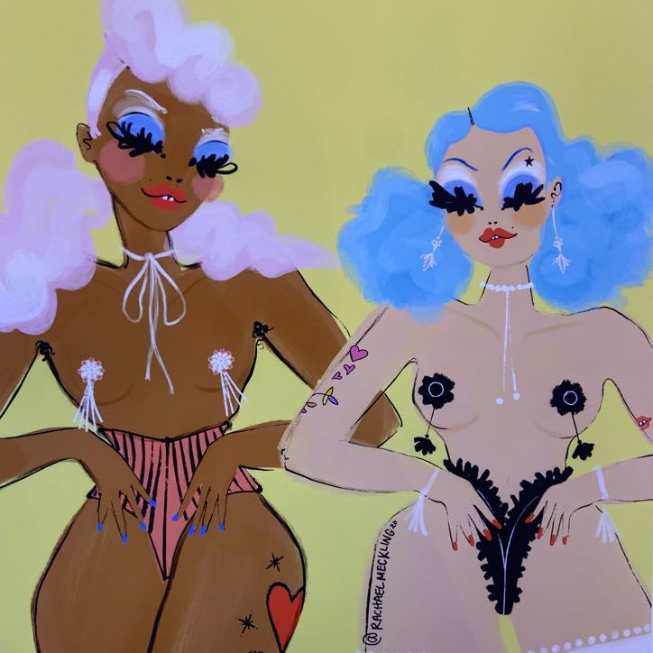 "Drag Queens" Print - Rachael Meckling