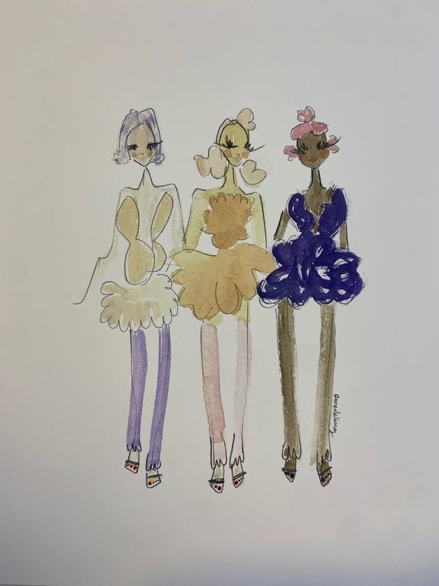"Three Puffs" Print - Rachael Meckling