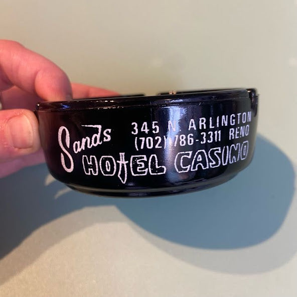 Black Virginia Ashtray