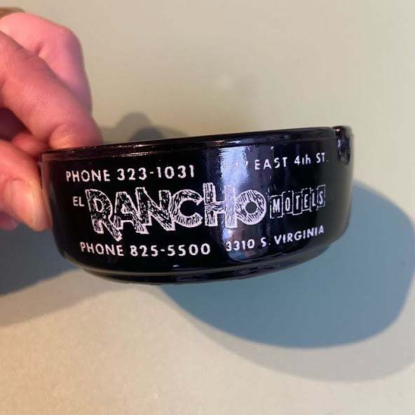 Black Virginia Ashtray
