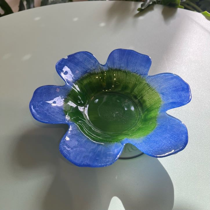 Blue Flower Bowl