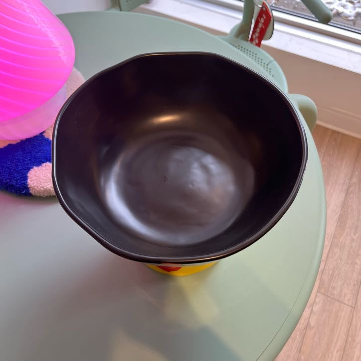 Ceramic Abstract Pedestal Bowl