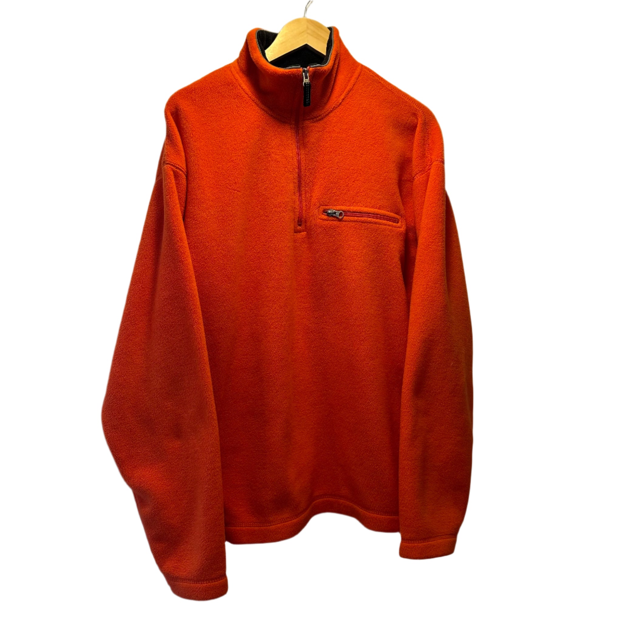 Orange Fleece Jacket | L