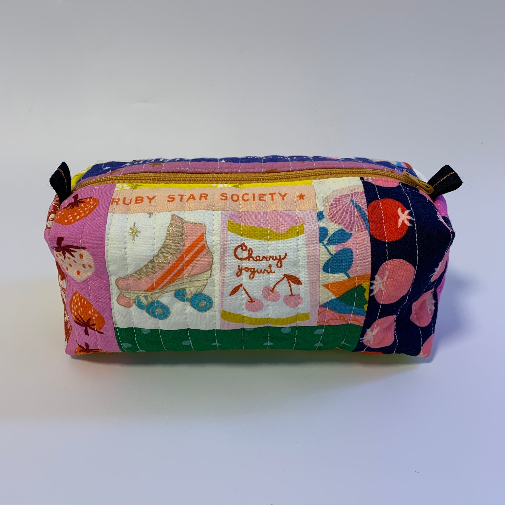 Quilted Boxy Pouch