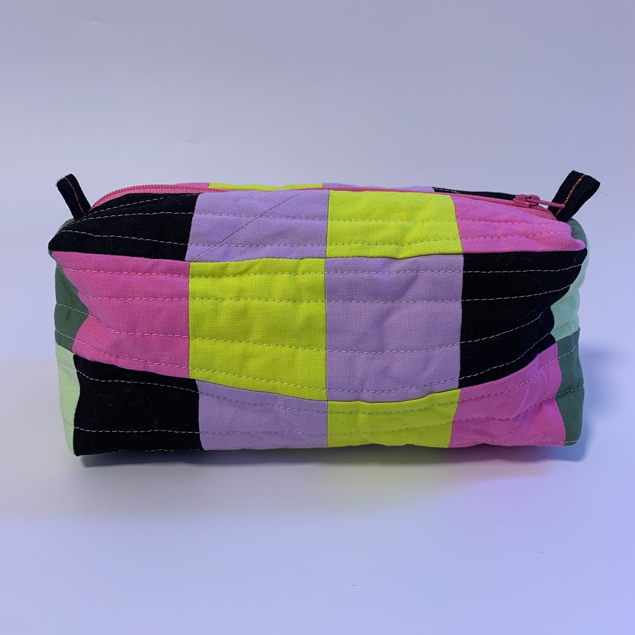 Quilted Boxy Pouch