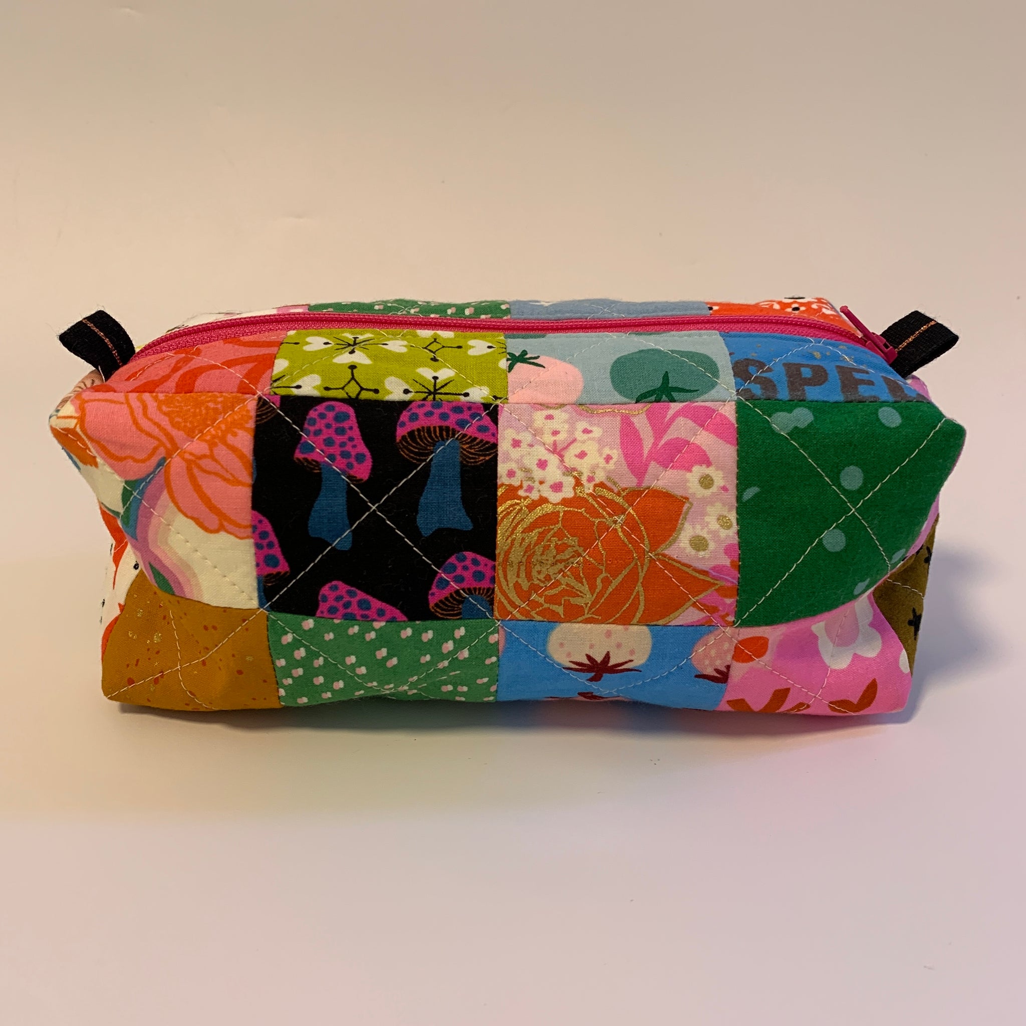 Quilted Boxy Pouch
