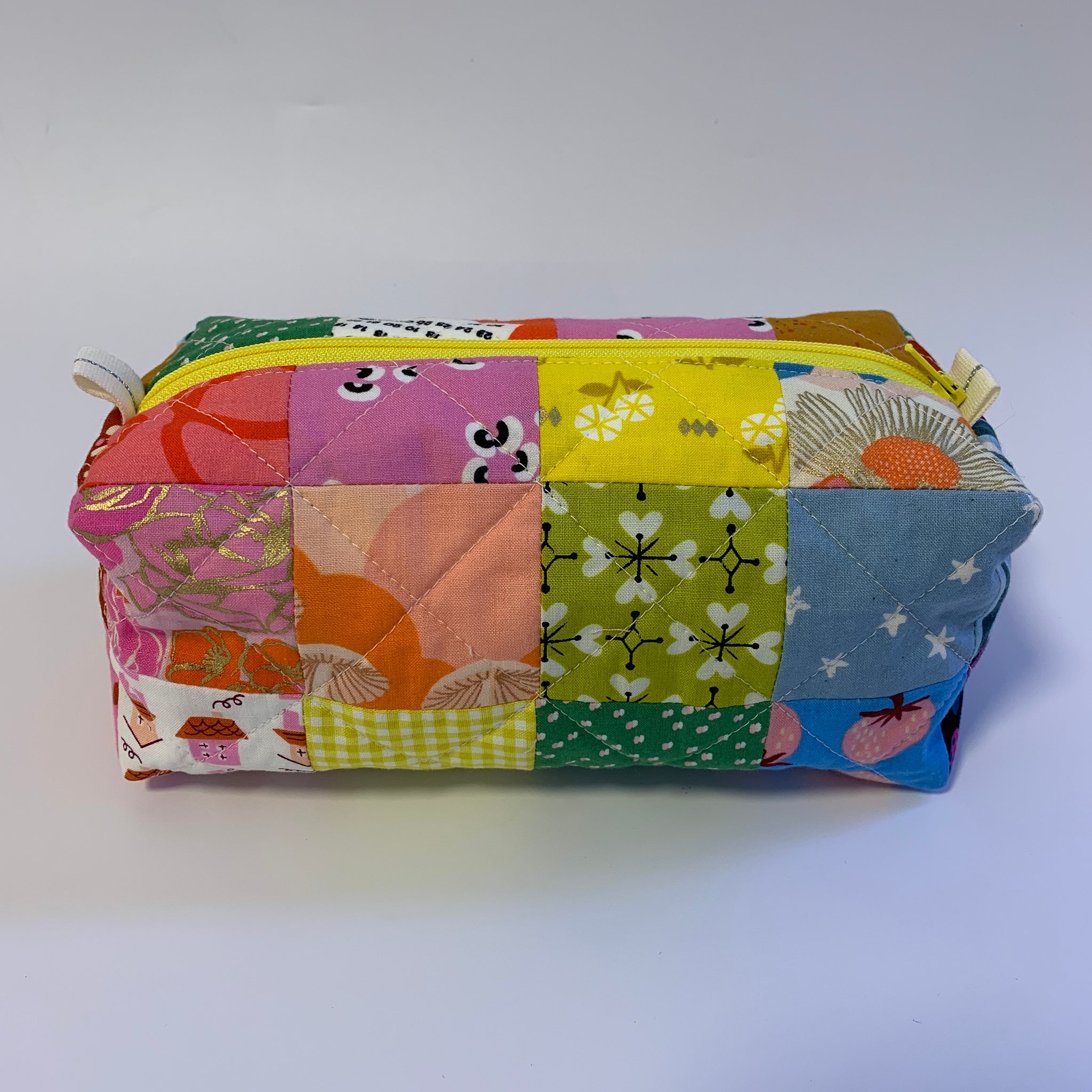 Quilted Boxy Pouch