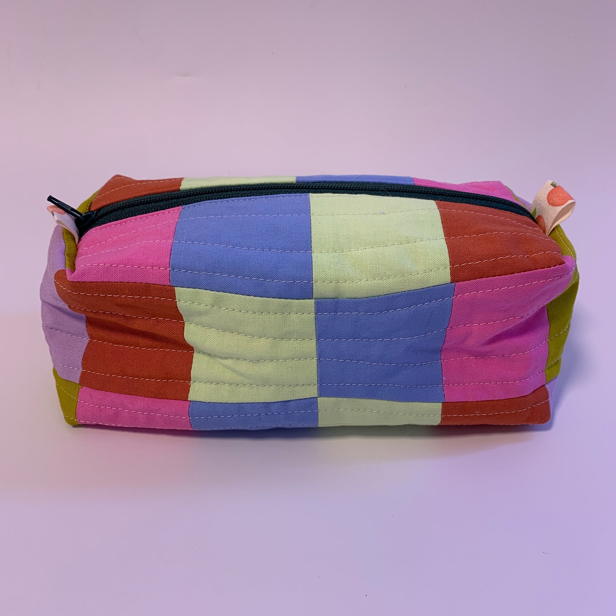 Quilted Boxy Pouch