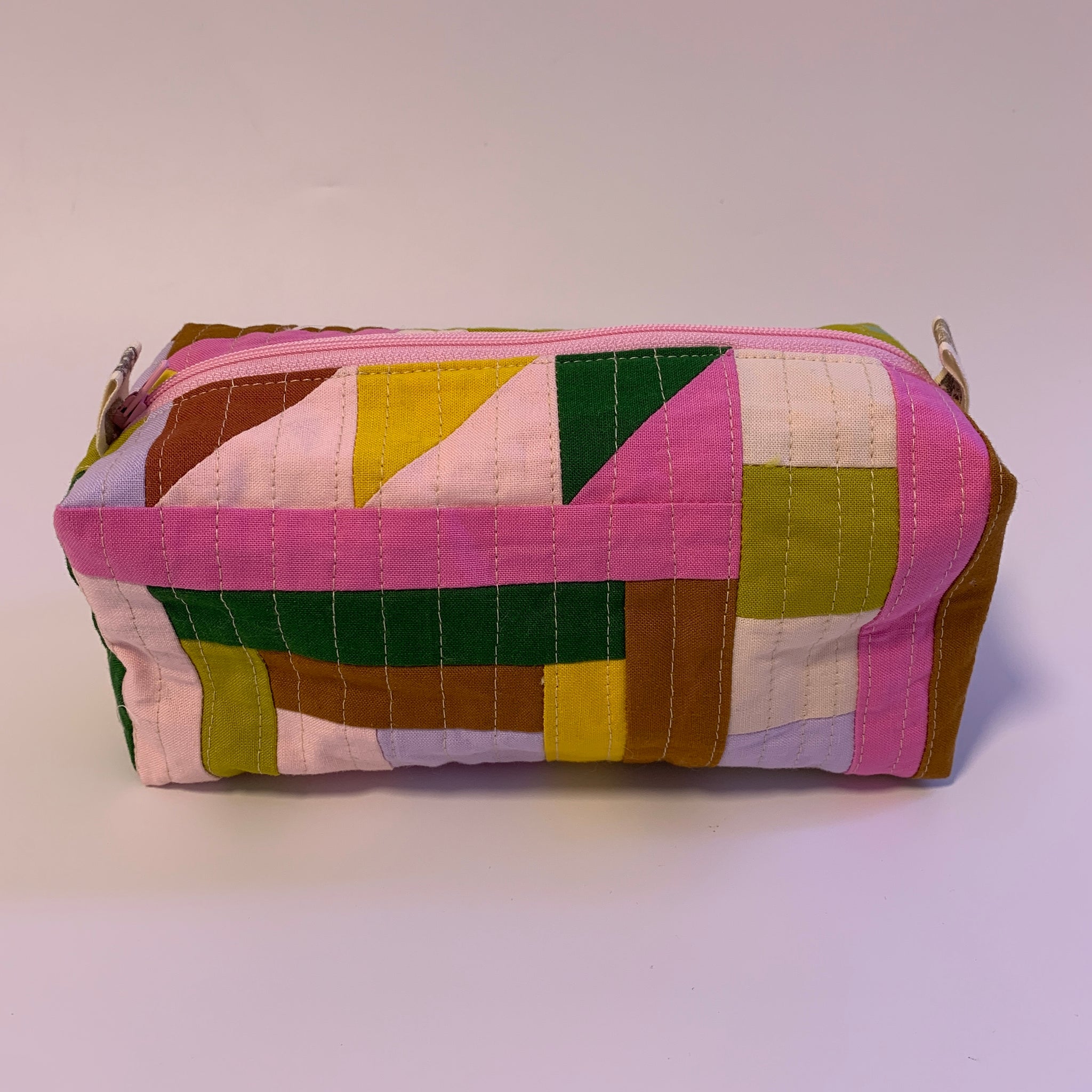 Quilted Boxy Pouch