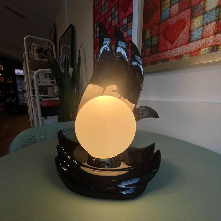 Art Deco Black Table Lamp