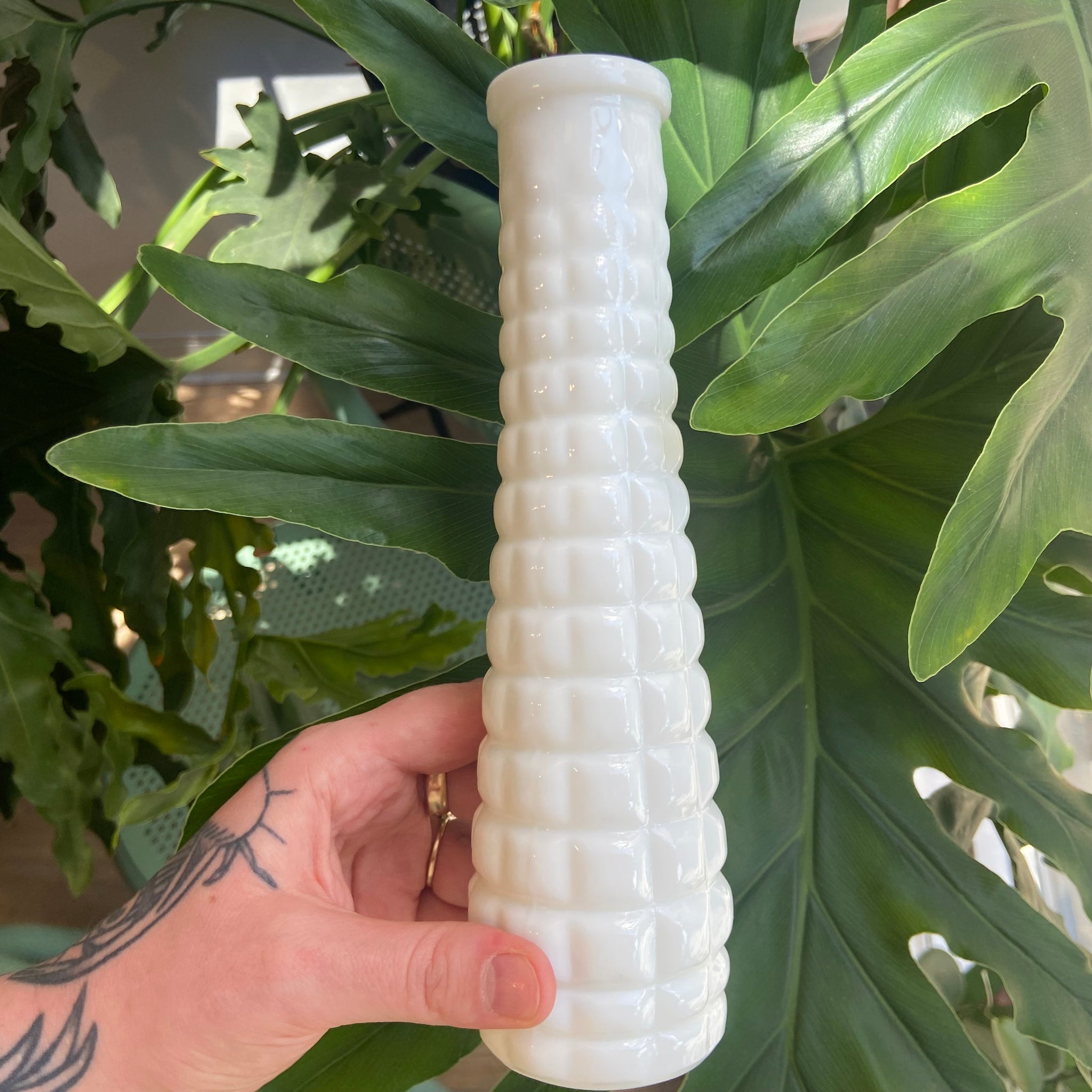 Milk Glass Vases