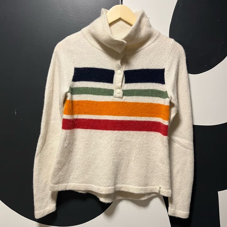 Woolrich Colourful Stripe Sweater | S