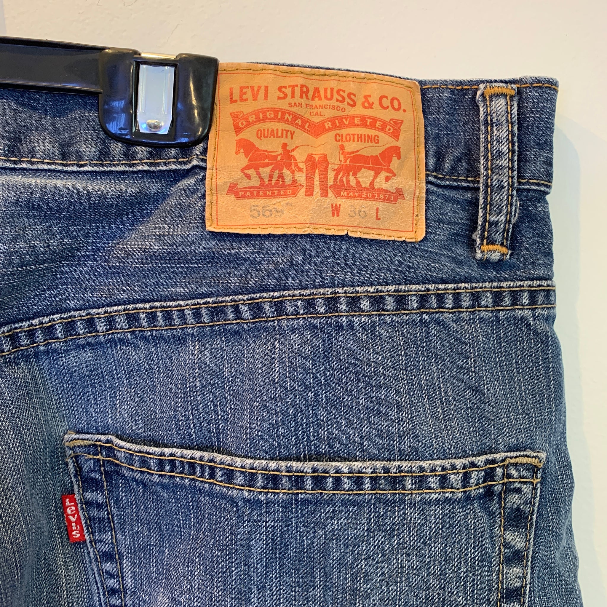 Levi's Denim Bermuda Shorts- 36