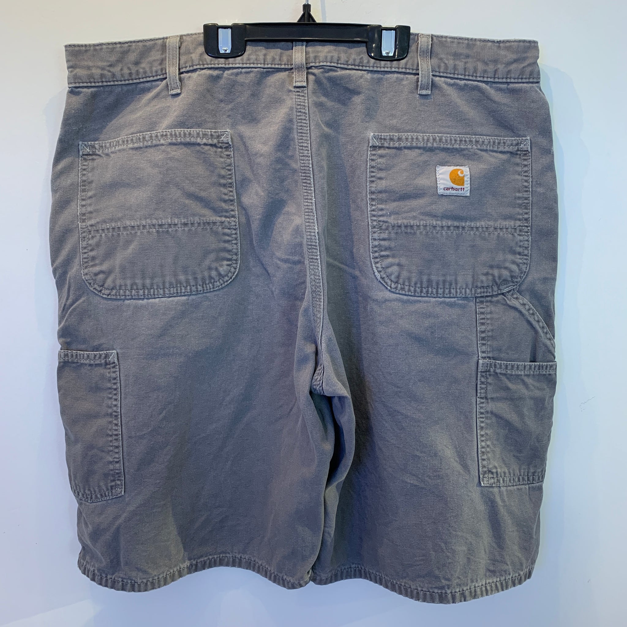 Soft Grey Carhartt Carpenter Shorts