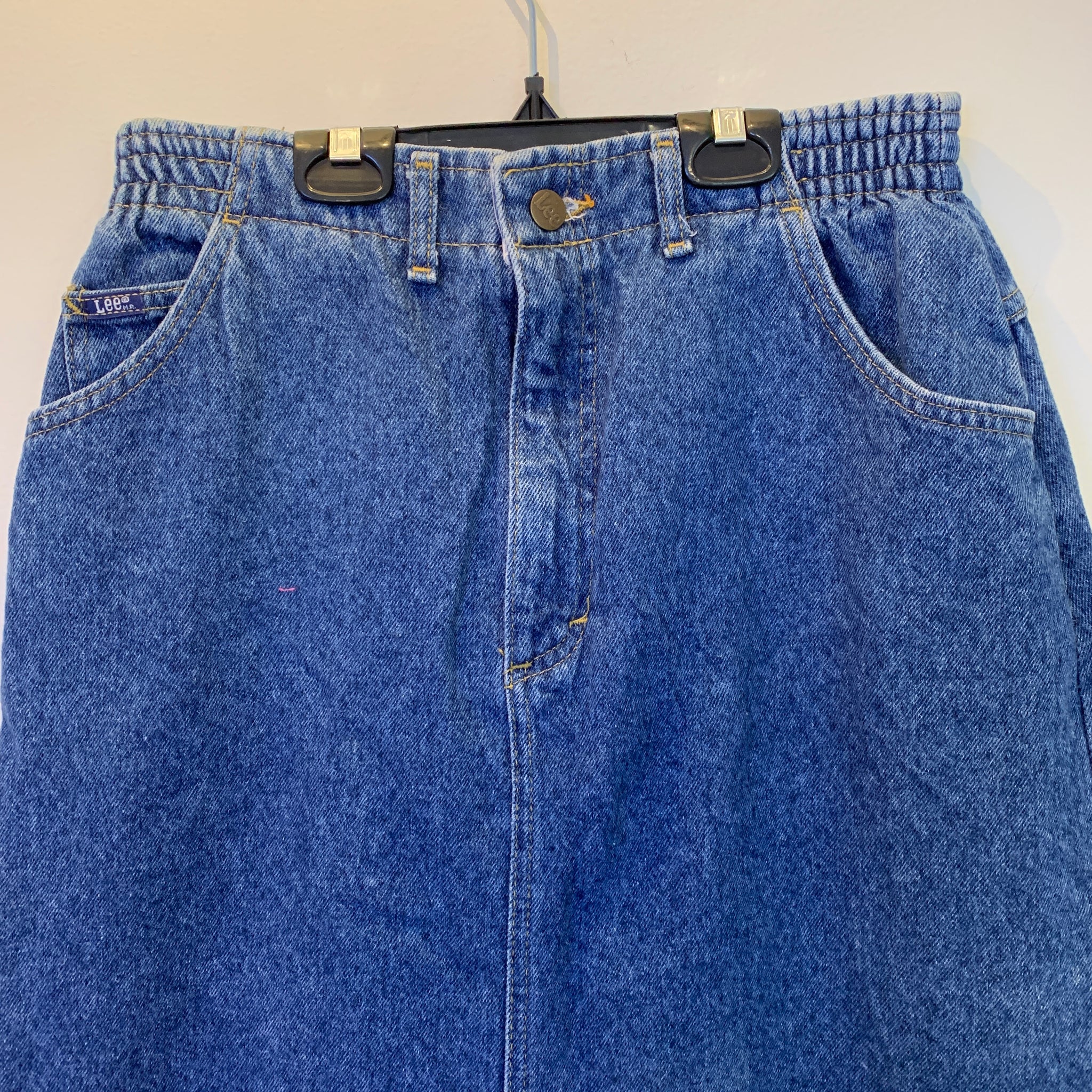 Lee Denim Midi Skirt- 14