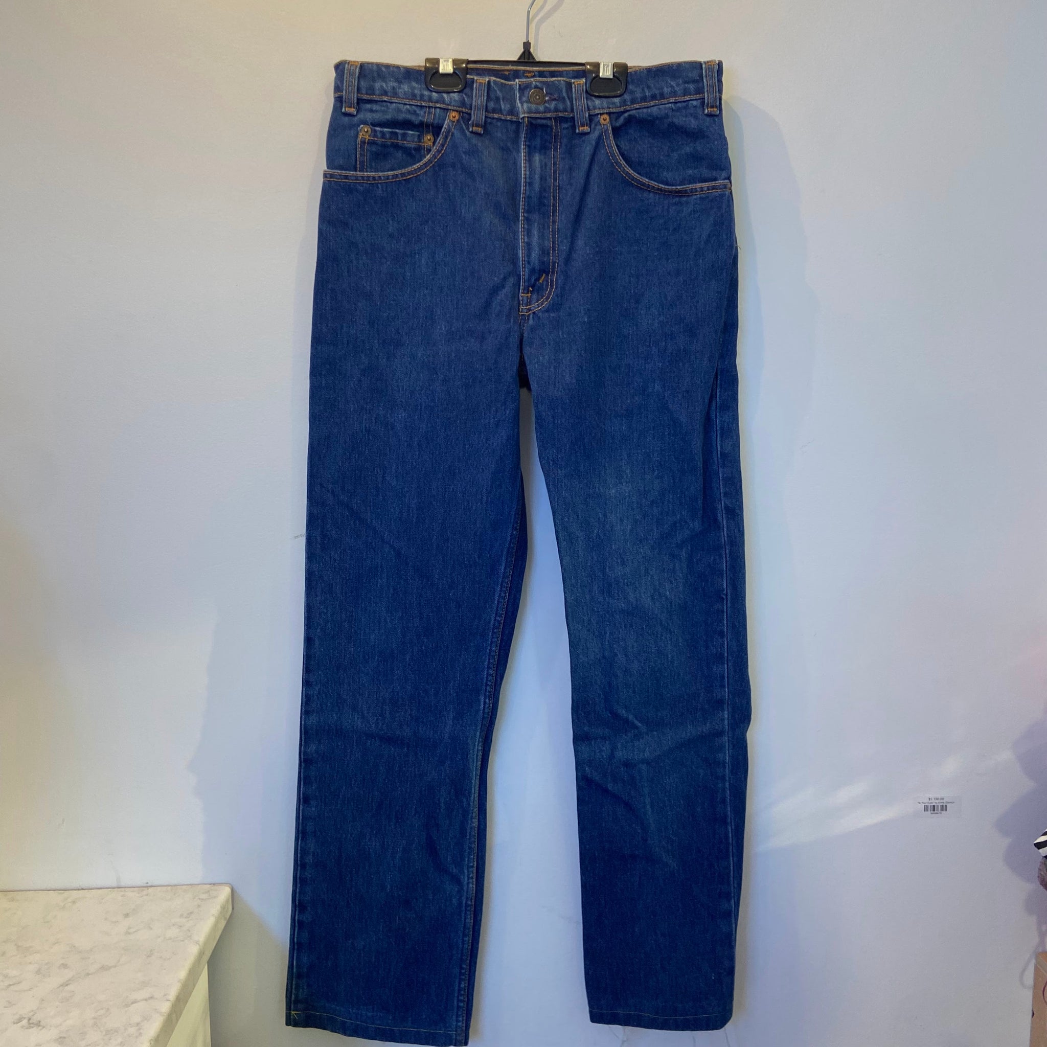 Dark Wash Straight Leg Levi's- 30/28.5