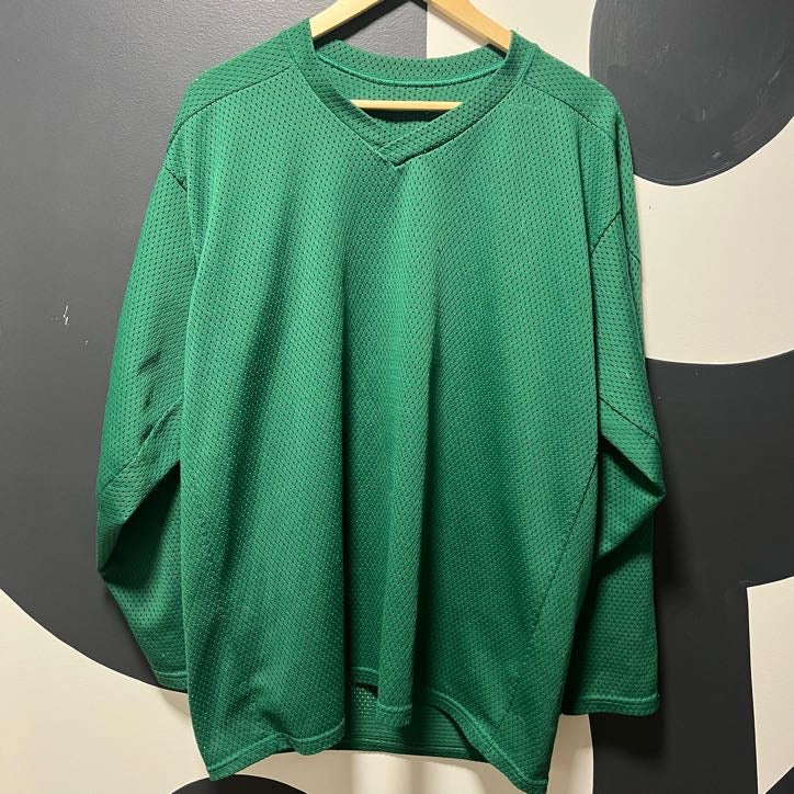 Forest Green Long Sleeve Mesh Jersey | XL