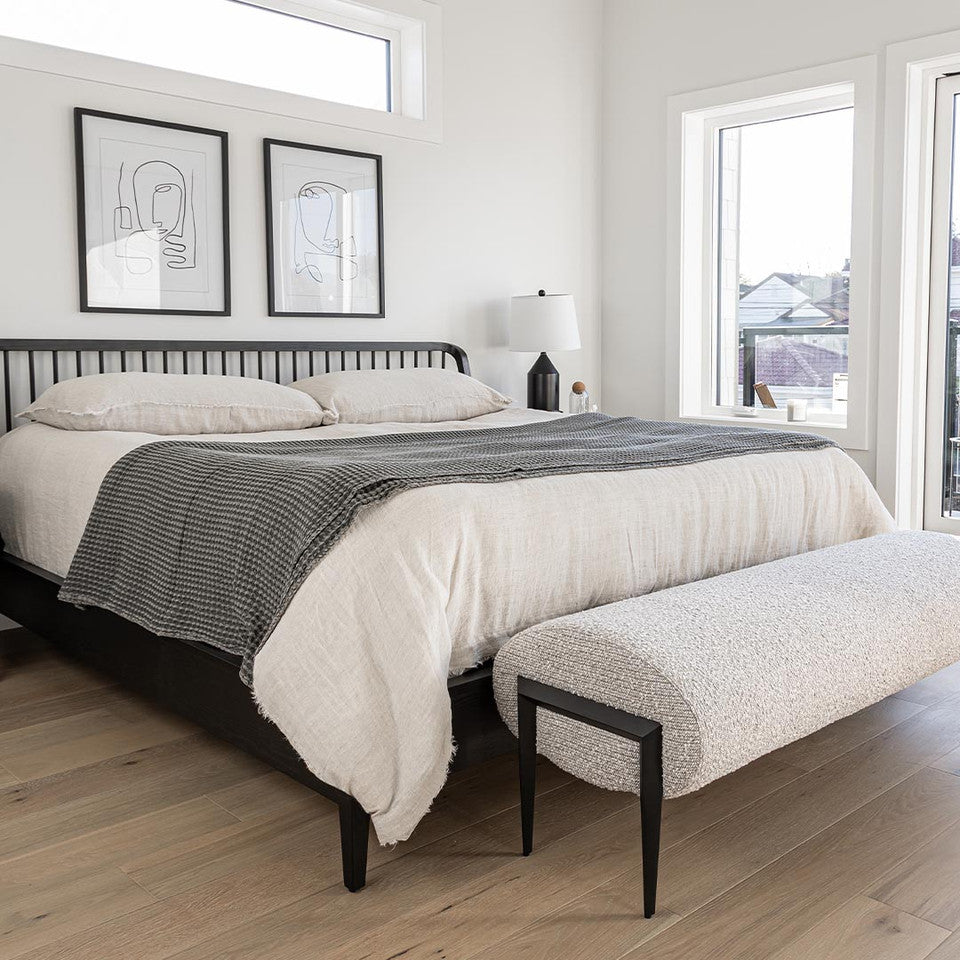 Irving King Bed | Black